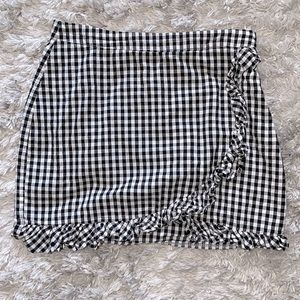 LF Gingham Skirt